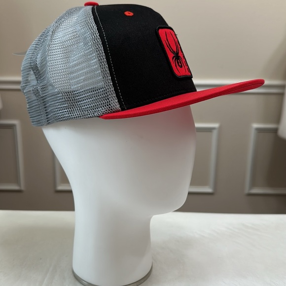 Spyder TRUCK DRIVER CAP - Blk/Red/Lim - Picture 14 of 16